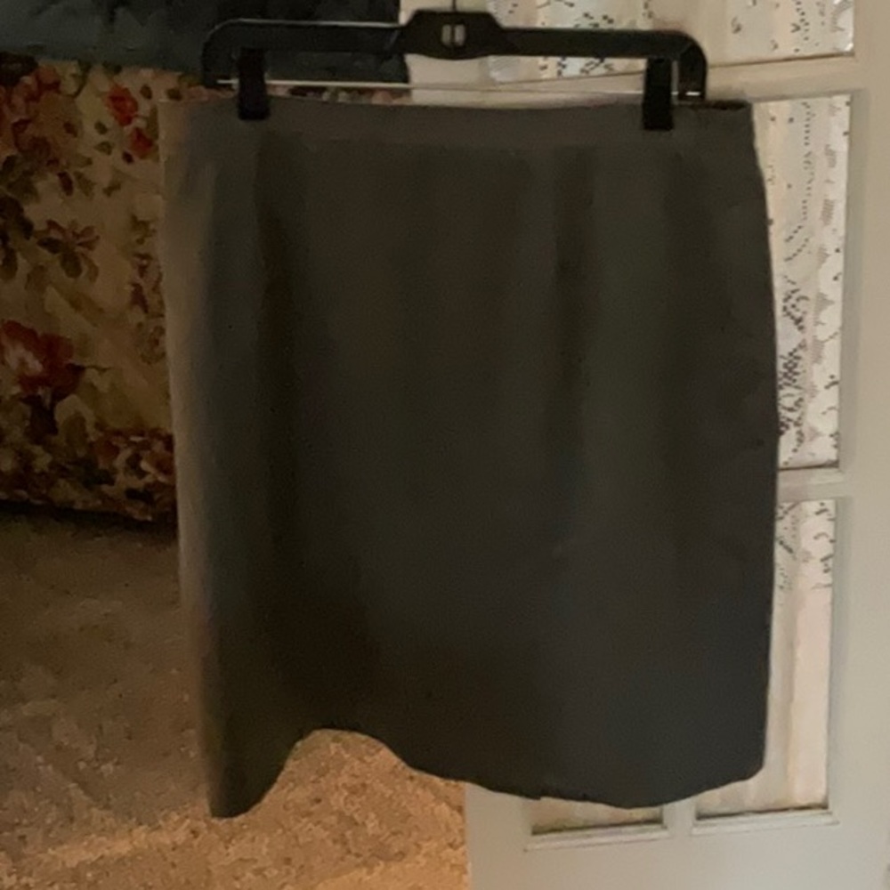 STEPHANIE ANDREWS GRAY PENCIL SKIRT - SIZE 16W